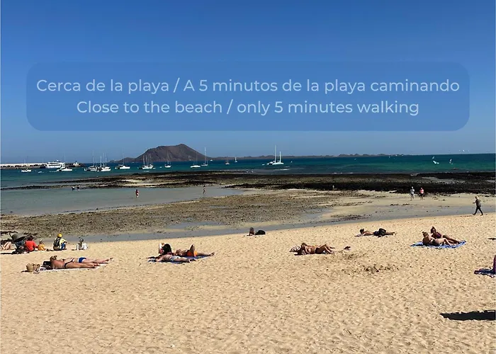 Fresh Lemonade Con Piscina, Ac, Doble Terraza, Cocina Completa Y Parking * Corralejo